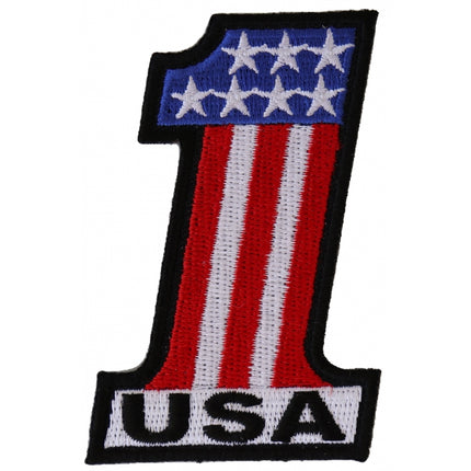 Patriotic Number 1 Patch