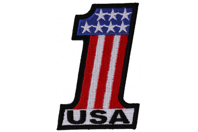 Patriotic Number 1 Patch