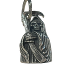 Grim Reaper motorcycle guardian bell with detailed reaper design holding a scythe.
