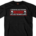 Men's Move A Body T-Shirt: • 100% heavyweight cotton shirt• Screen printed on Front side only• Proudly printed in the USA
