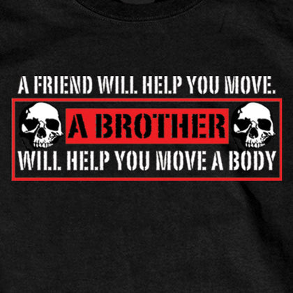 Men's Move A Body T-Shirt: • 100% heavyweight cotton shirt• Screen printed on Front side only• Proudly printed in the USA
"A 
