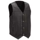 Eagle Gun Runner leather vest front view