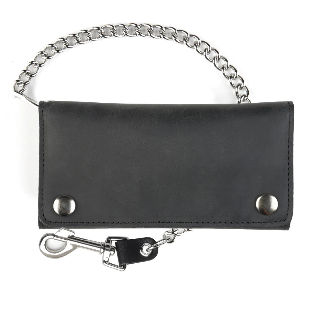 USA-Made BW339 Credit Card Tri-Fold Wallet Black