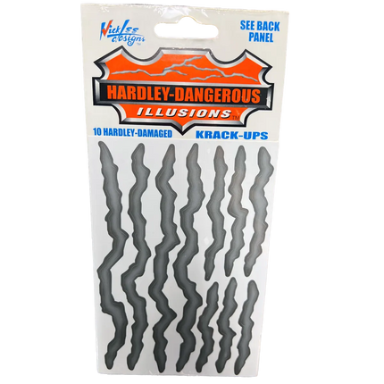 Hardly-Dangerous Scratch Illusion Stickers