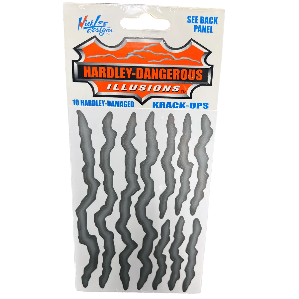 Hardly-Dangerous Scratch Illusion Stickers