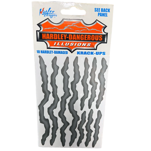 Hardly-Dangerous Scratch Illusion Stickers