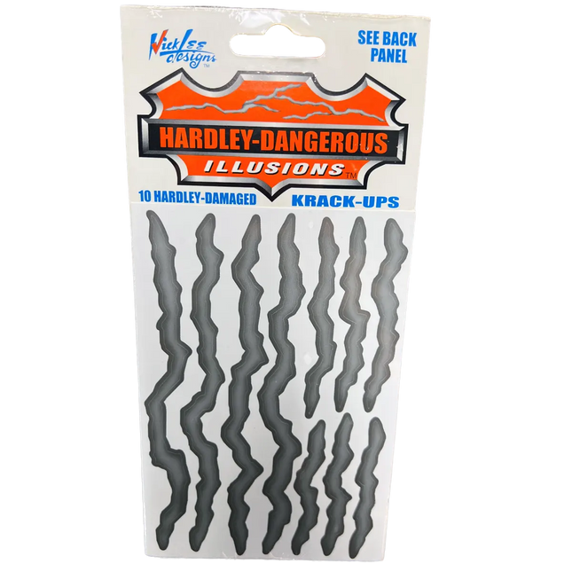 Hardly-Dangerous Scratch Illusion Stickers