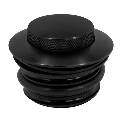 Black pop up flush mount Harley gas cap
