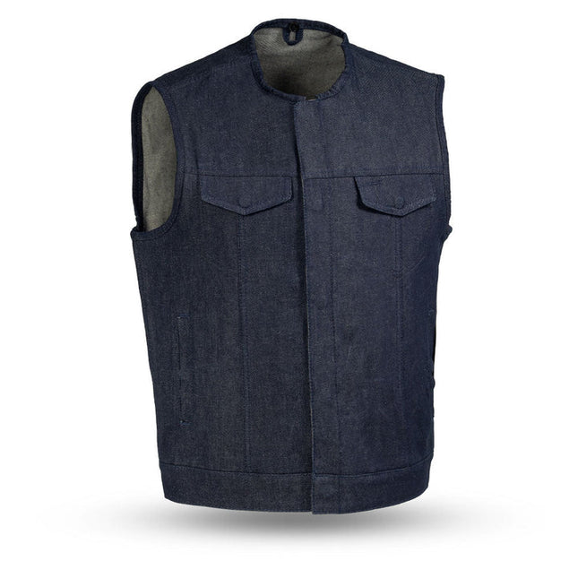 Eagle Leather Men's Haywood Denim Vest