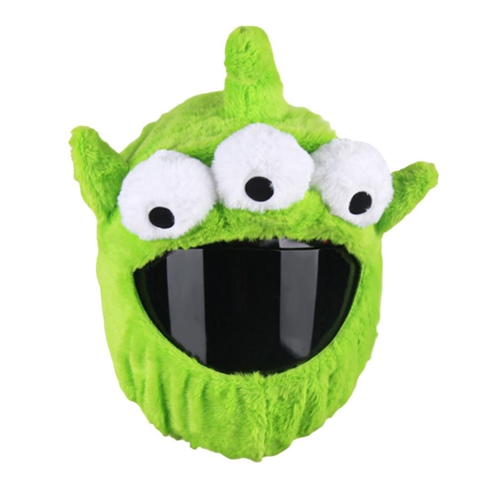 Helmet Cover - 3-Eyed Monster
