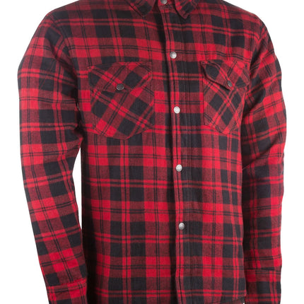 Highway 21 Marksman Flannel Black/Red front view