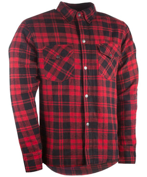 Highway 21 Marksman Flannel Black/Red front view