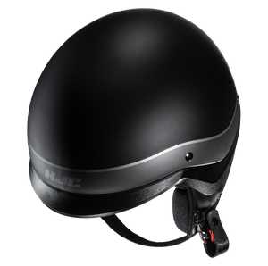 HJC C20 Probe Silver half helmet - front view