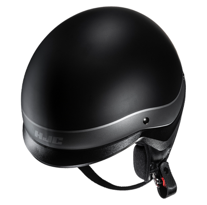 HJC C20 Probe Silver half helmet - front view