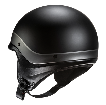 HJC C20 Probe Silver half helmet - rear view