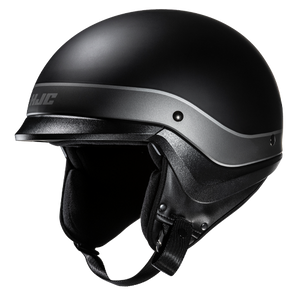 HJC C20 Probe Silver half helmet - side view