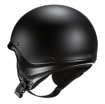 HJC C20 Solid Matte Black half helmet - interior view