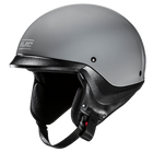 HJC C20 Solid Nardo Gray half helmet - side view