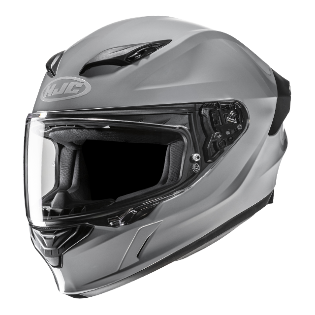HJC i11 Full Face Helmet Solid, Nardo gray, front three-quarter view