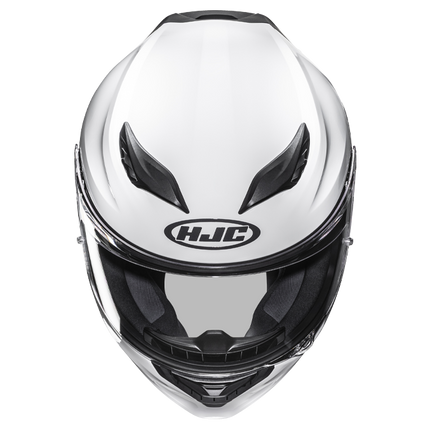HJC i11 Full Face Helmet Solid, white, side detail view