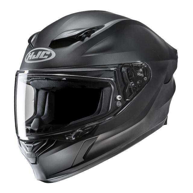 HJC i11 Full Face Helmet Solid, matte black, front three-quarter view