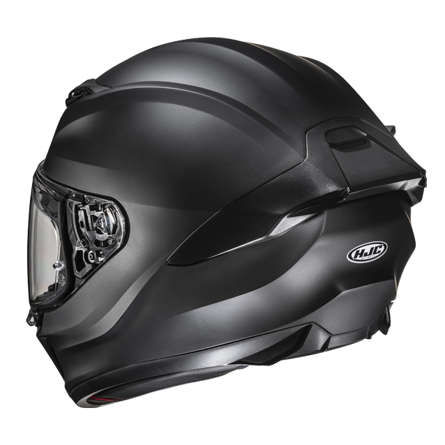 HJC i11 Full Face Helmet Solid, matte black, rear view