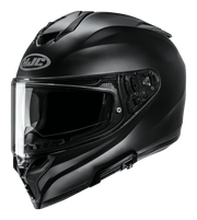 HJC i72 Helmet, Matte Black, front three-quarter view