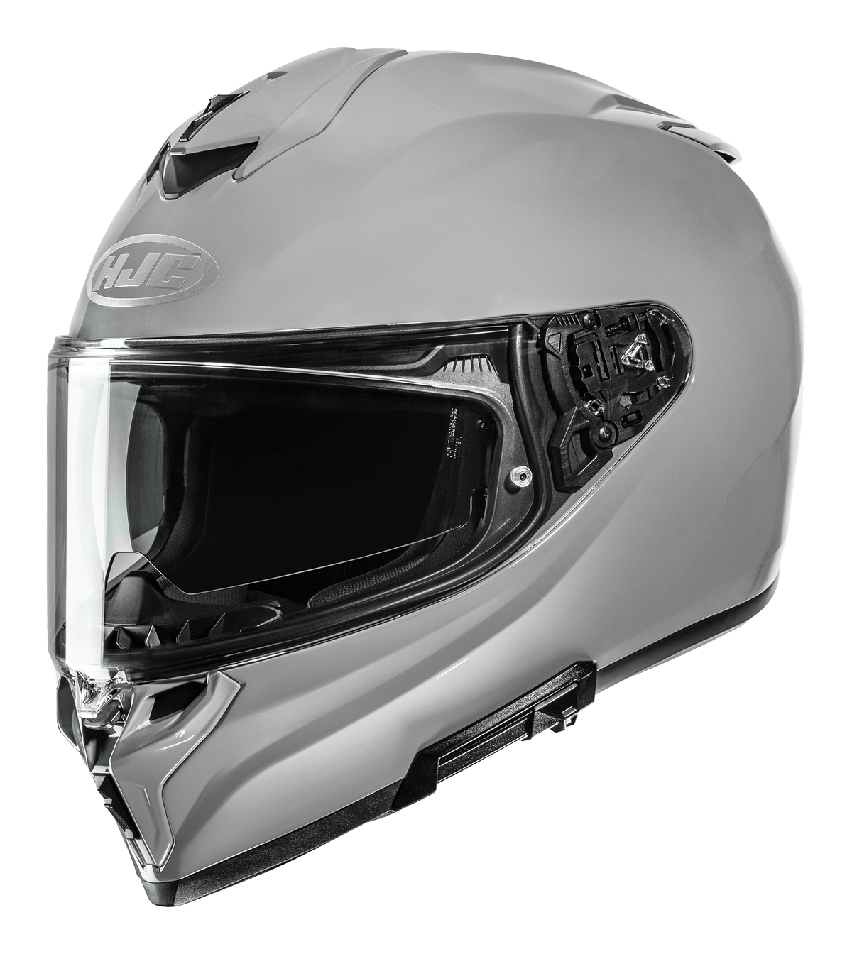HJC i72 Helmet, Nardo Gray, front three-quarter view