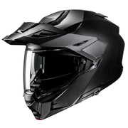HJC i80 Solid in Semi-Flat Black - three-quarter view