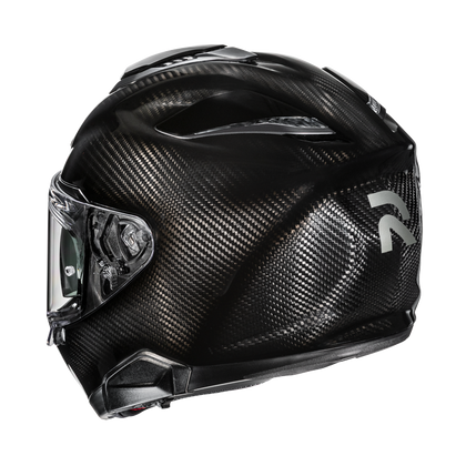 HJC RPHA 72 Carbon helmet in gloss carbon, studio view 3