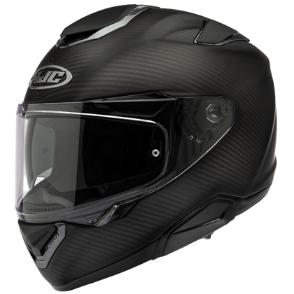 HJC RPHA 72 Carbon helmet in matte carbon, studio view