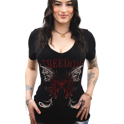 Ladies Freedom Wings Shirt