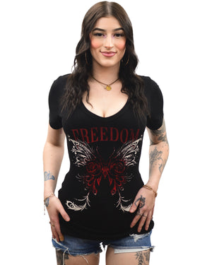 Ladies Freedom Wings Shirt
