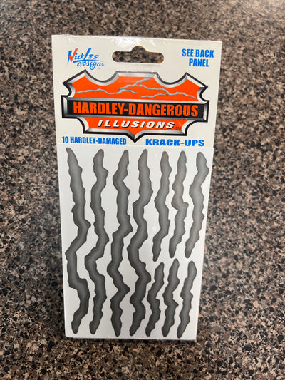Hardly-Dangerous Scratch Illusion Stickers