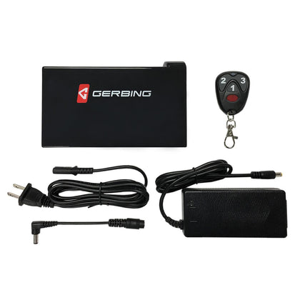 Gerbing 12V 10AH Multi-Volt Battery Kit: DESCRIPTION
Gerbing Rechargeable Li-polymer Battery Kit works with all of your Gerbi
