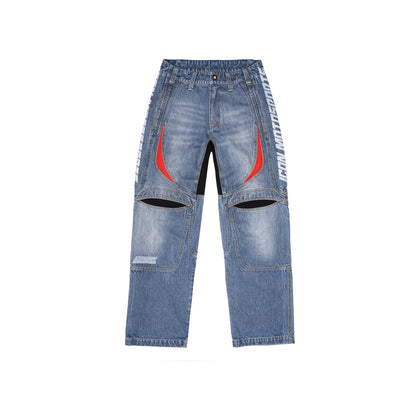 ICON Hooligan Jeans in Blue front view
