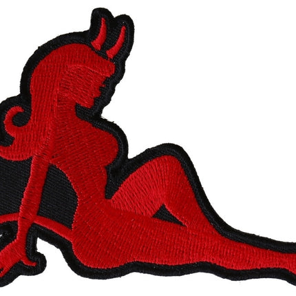 Devil Girl Patch 4"