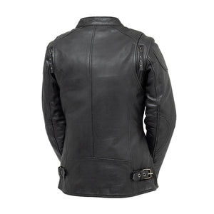 Women's Jewel Leather Jacket: The Jewel is both simplistic and has great details at the same time