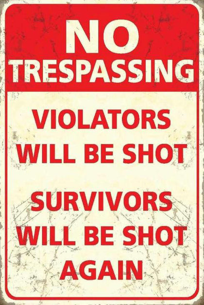 Tin - Survivors Will Be Shot Again