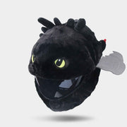 Helmet Cover - Black Dragon