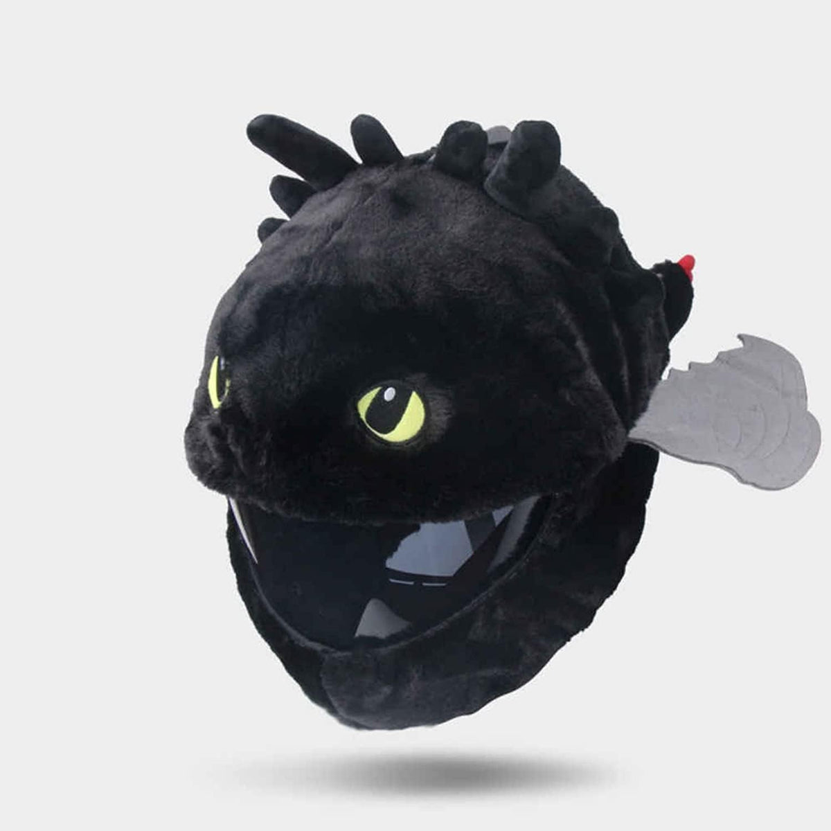 Helmet Cover - Black Dragon