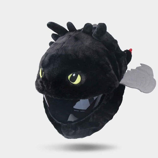 Helmet Cover - Black Dragon