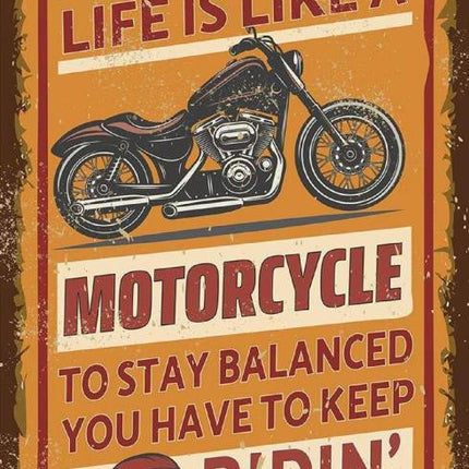 Tin - Life Is Like A Motorcycle