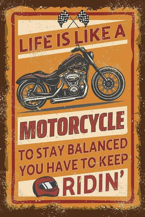 Tin - Life Is Like A Motorcycle