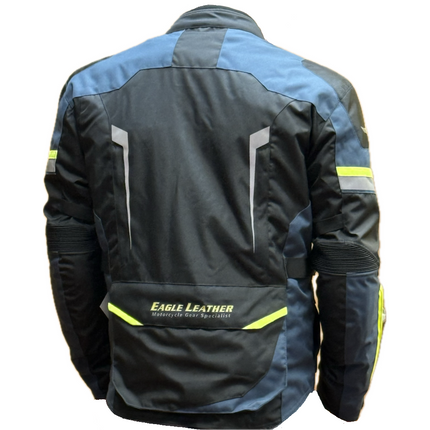 Men’s Kraken Adventure Jacket – Black / Blue