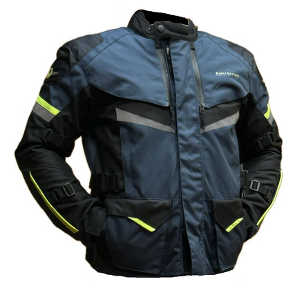 Men’s Kraken Adventure Jacket – Black / Blue