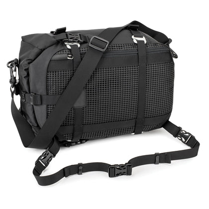 Kriega US 20 Drypack rear view showing mesh storage pocket