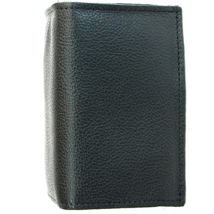 Large Credit Card Tri-Fold Black Large