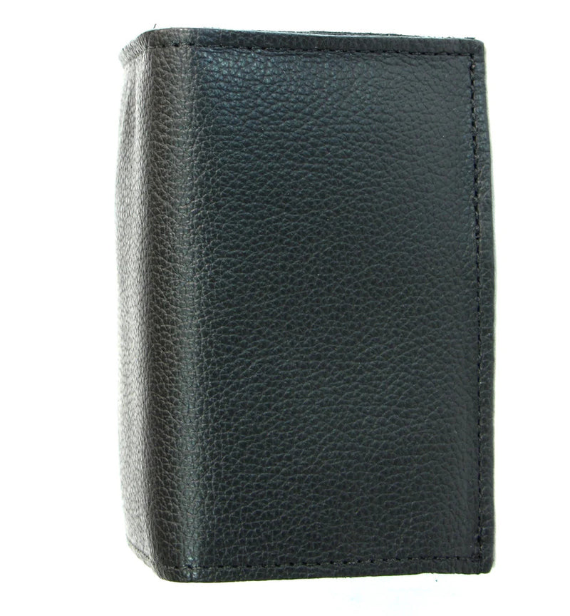 Large Credit Card Tri-Fold Black Large