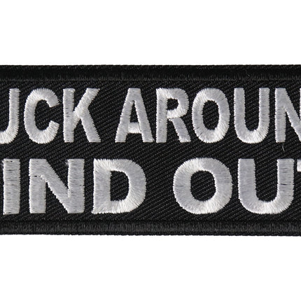 F Around Find Out Patch - Black